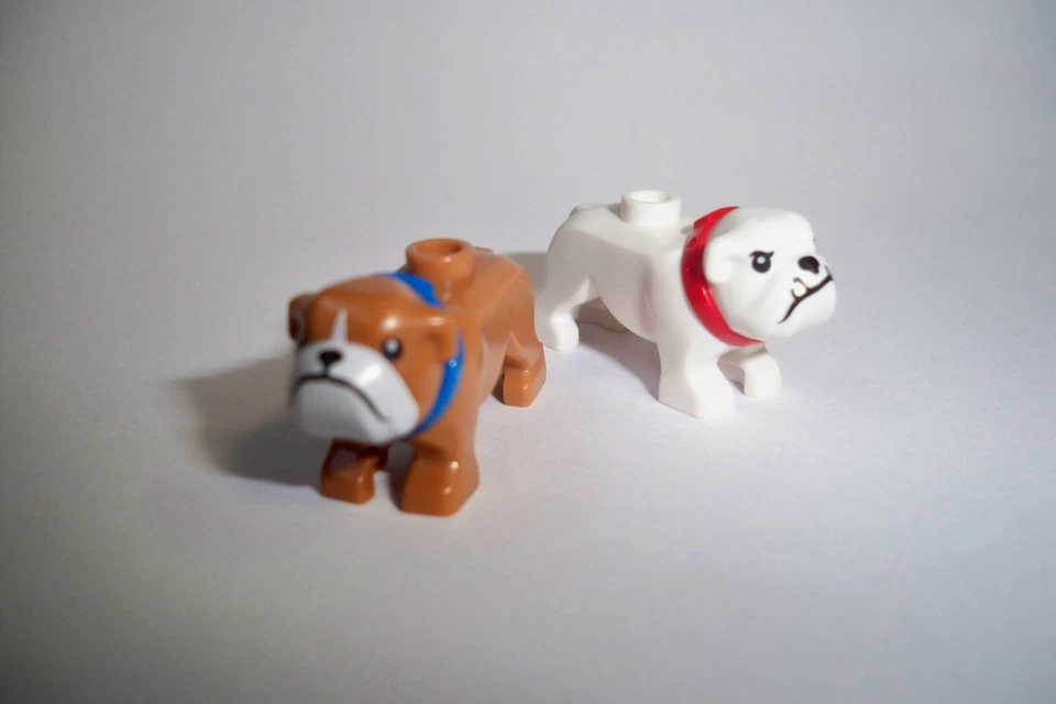 Lego Tiere, Hund, Hunde, Bulldogge, 2 Stück, 60246, 60258** - Bild 1 von 1