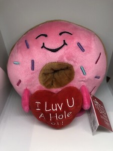 Russ Donut Plush âI Luv U A Hole Lot!â Valentines Day 2021 CVS Butt TikTok Viral | eBay