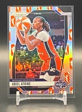 2024 Panini Prizm WNBA Ariel Atkins WNBA Logo Prizm Washington Mystics Sky #56