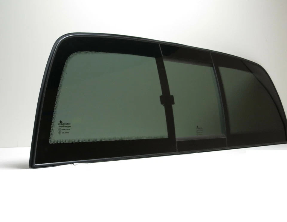 Fits: 1997-2011 Dodge Dakota Pickup Manual Slider Back Glass Rear Window - Image 2 of 4