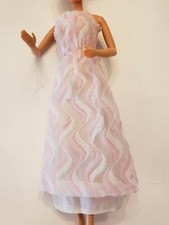 1979 Superstar Barbie Fashion Collectibles Outfit 1365 Pink Wrap Tie Dress