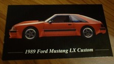 3 1989 Mustang Custom Photo Magnets-toolbox Fridge-87-93 Capri Bubble Hatch