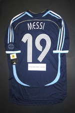New Adidas 2006 World Cup Argentina Authentic Lionel Messi Away Jersey Shirt Kit