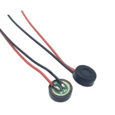 10pcs 4 1.5mm Electret Condenser Microphone and 2 Leads