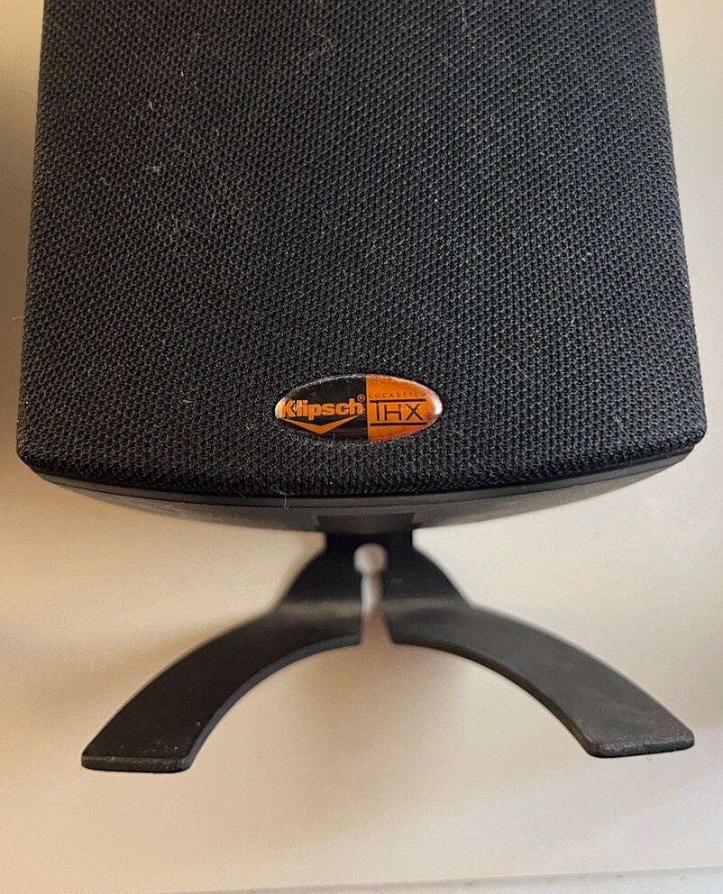 Lot Of 2 TESTED Klipsch Quintet II Theater System&nbsp;Satellite Speakers Surround