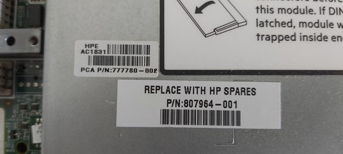 HPE 777780-002 Synergy Module Make Offers! UPS Shipping! D-1 - Afbeelding 4 van 4