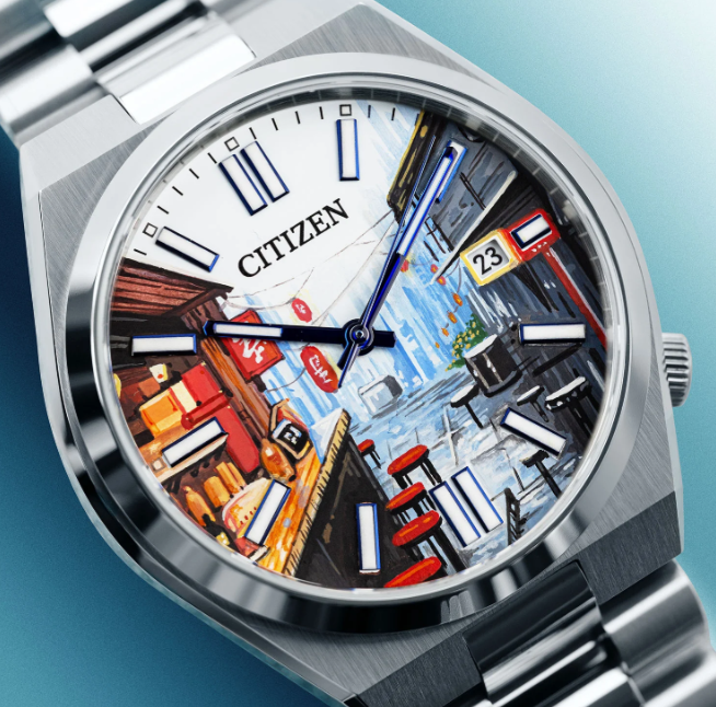 切手47 IFL Watches - Tokyo Concept - Citizen Tsuyosa - LIMITED EDITION