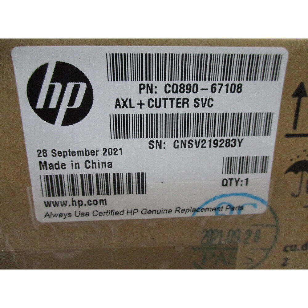 Genuine HP DesignJet CQ890-67108 Printer Cutter w/ Clutch | eBay Genuine HP DesignJet CQ890-67108 Printer Cutter w/ Clutch | eBay