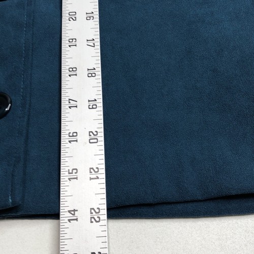 Briggs New York Blazer Women Petite PS Teal Blue Green Button Up - Picture 12 of 19