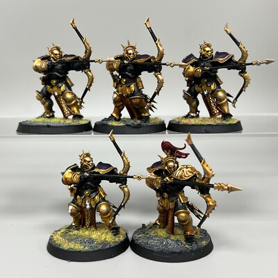 5 Stormcast Éternelle Judicators Warhammer Âge de Sigmar Aos Archer Wfb Painted