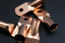 2/0 GAUGE COPPER 5/16 RING 50 PK CRIMP TERMINAL CONNECTOR AWG BATTERY CUR20516