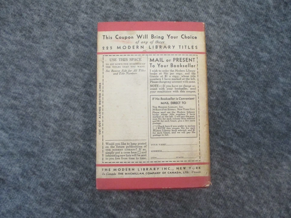 1934 THE COMPLETE WRITINGS OF THUCYDIDES *RARE* FIRST MODERN LIBRARY HC w/ DJ - Image 2 of 4