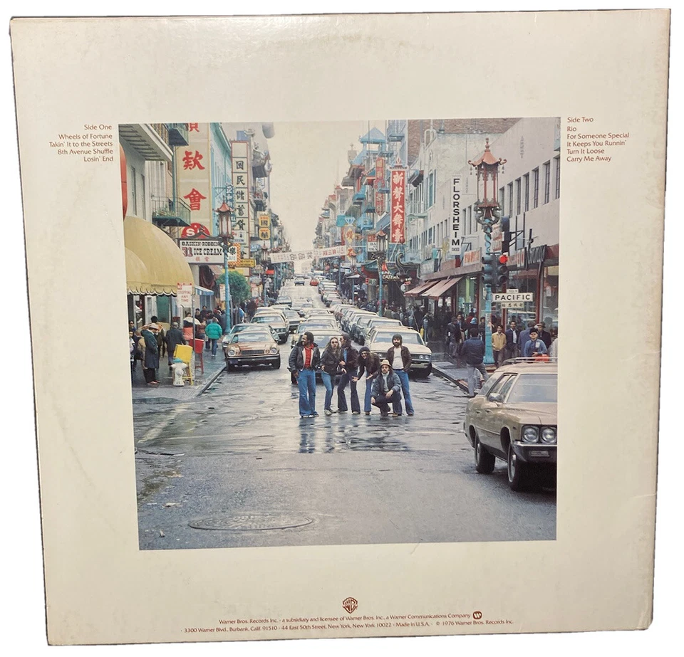 THE DOOBIE BROTHERS “Takin' It To The Streets” LP Warner BS 2889 Vintage 1976 VG - Image 2 of 4