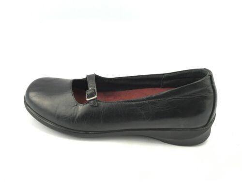 Berries by Aetrex Black Leather Women's Sarah Mary Jane Comfort Shoe Size 8.5 B - 第 3/11 張圖片