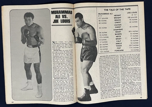 Big Book of Boxing, Sept. 1976, Muhammad Ali, Joe Louis, Max Rosenbloom, Tunney - Picture 13 of 19