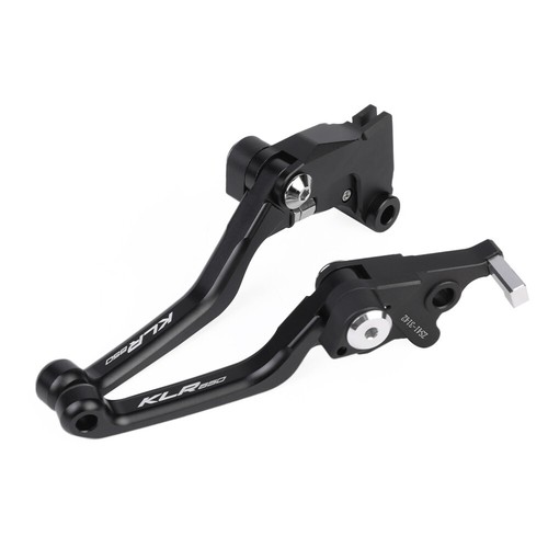 CNC Pivot Brake Clutch Levers For KAWASAKI KLR 650 2008-2024 KLR650 2020 - Picture 11 of 16