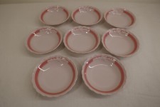 Hutschenreuther Porcelaine rose Dessertsch&uuml;ssel Monique Desiree 8 St&uuml;ck 1.Wahl