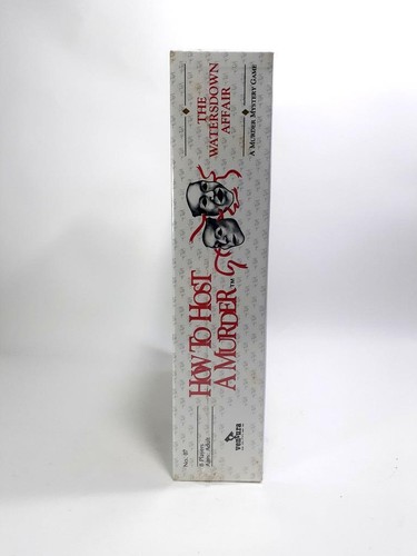 Vintage How To Host A Murder WATERSDOWN AFFAIR Murder Mystery Game - Sealed - Picture 7 of 11