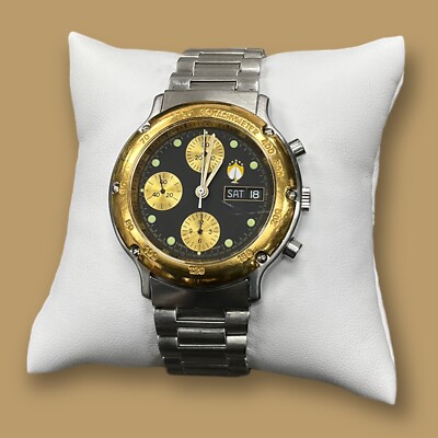 The Franklin Mint The F-16 Flyer Watch Valjoux 7750 Chronograph