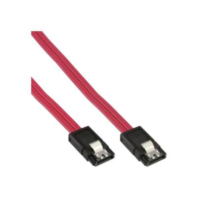 InLine  SATA 6Gb/s Kabel, mit Lasche, gerade, 0,5m (27305)