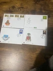 Ireland/Irish,stamps,fdc x4,2002 & 2011, bbfdc