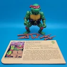 1988 Raphael Soft Head TMNT Ninja Turtles Playmates Complete Figure