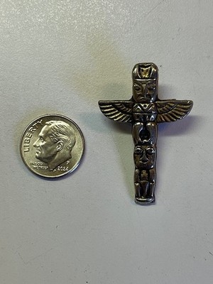 Totem Pole Decoration for a Bolo Tie