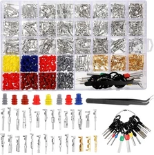 950 PCS Depinning Tool Kit Automotive Connector Pins Terminal Removal Tools 