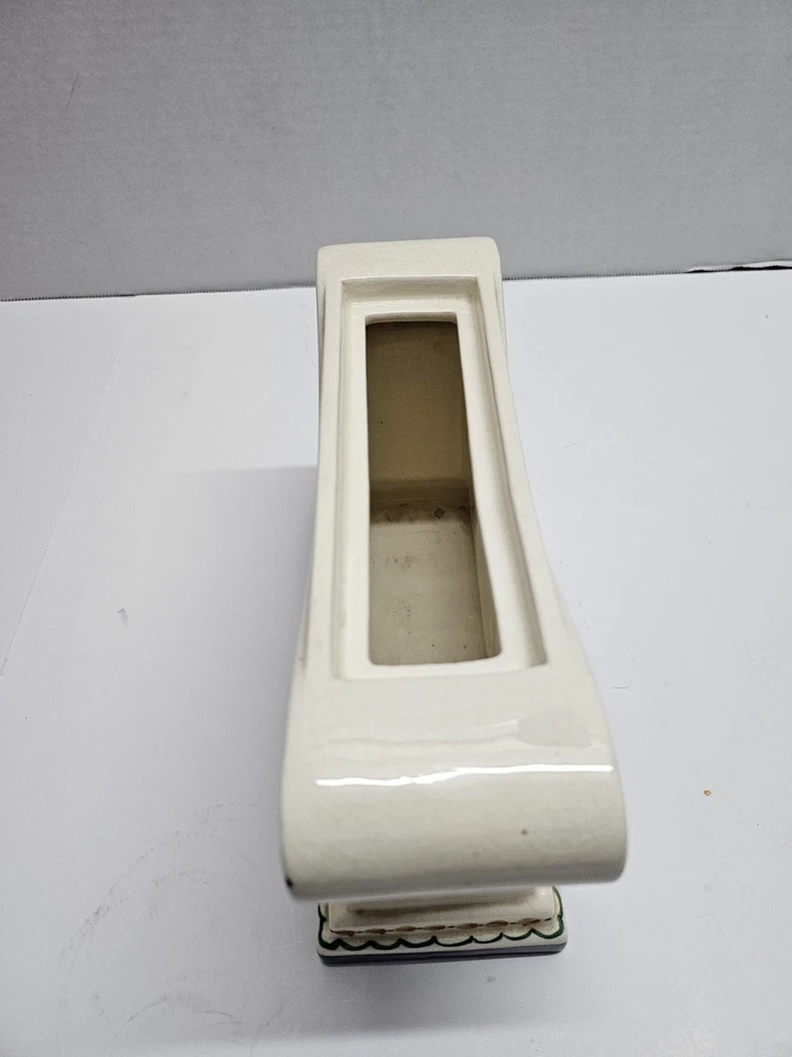 Cubierta inferior cerámica Jardiniere antigua Royal Copenhagen Aluminia 433-472 23X8X14 Foto 2 de 3