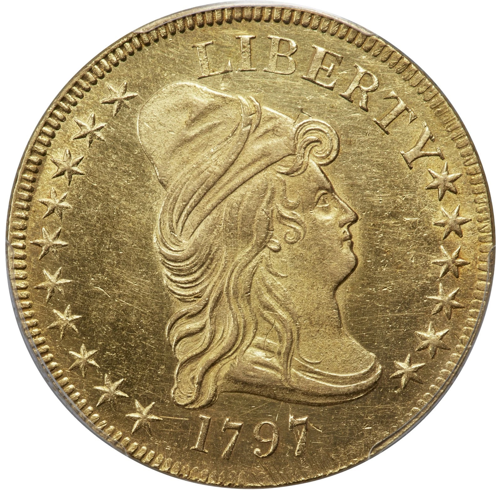 1797 $10 Large Eagle - PCGS Unc Details - SPECTACULAR RARITY - SUPER VALUE!