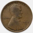 1915-D Lincoln Wheat Penny Cent 1c Very Good G+ * Original Surfaces * 1915D #1a