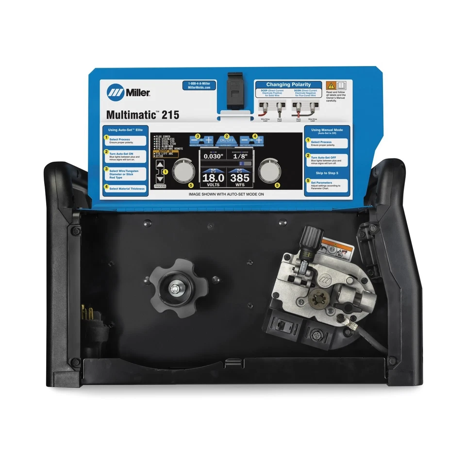 Miller Multimatic 215 Auto-Set Multiprocess Welder (907693) - Image 4 of 4