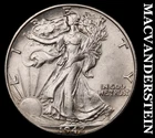 1942-D Walking Liberty Half Dollar - Scarce  High Grade  Lustrous  #G7158