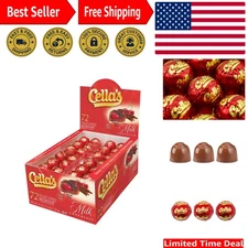 Luxurious Cella's Dark Chocolate-Covered Cherries - 2.25 Pounds of Bliss