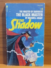 The Shadow: The Black Master by Maxell Grant Pyramid Books 1974 Steranko Cover