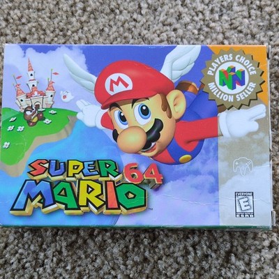 Super Mario 64 Nintendo Nintendo 64 1996 Manual Box Platformer NTSC-U/C