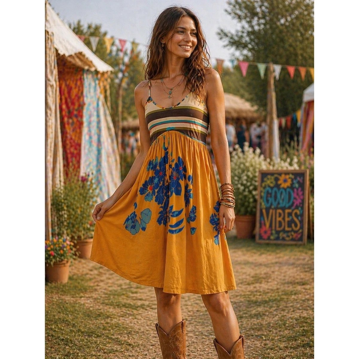 Midi Western Dresses for Women for sale | eBay