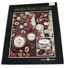 Mill Hill  BEADED BOXES  JEWELRY Cross Stitch Book MPH28 - Vguc - 16 Charts