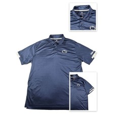 Penn State Nittany Lions Colosseum Mens Large Athletic Polo Shirt Navy NCAA L