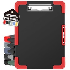 Toughest Clipboard with Storage, Internal Pen Pouch Included, Letter/ A4 Size...