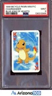 Pokemon 1999 Charmander King Of Hearts Bicycle Pokemon Mini Playing Cards PSA 9