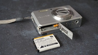 Fujifilm FinePix J Series J15 8.2MP Digital Camera - Silver for