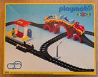Gently Used! Vintage Playmobil 1-2-3 Train Track Play Set W/ Original Box #6905