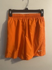 NWT Nike Kids  Dri-Fit Multi Woven Shorts Orange Size Medium Large