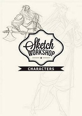 SKETCH WORKSHOP: CHARACTERS By 3dtotal Publishing *Excellent Condition*