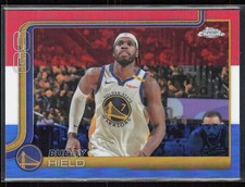 2025-26 Topps Chrome #215 Buddy Hield Red White and Blue Refractor
