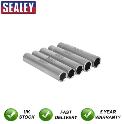 Sealey extra tiefer Steckschlüsselsatz 1/2'' Vierkantantrieb 5-teilig SX1519