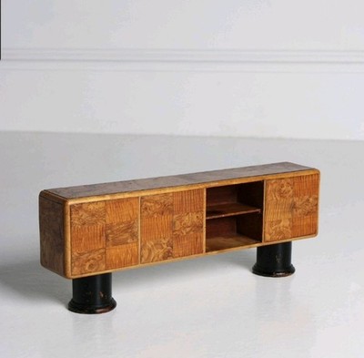 Miniatur Modernist Sideboard Verkäufer Lehrlingsstück Vintage