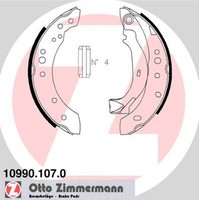 Zimmermann Bremsbackensatz 10990.107.0 FüR C2 1007 C3 Peugeot CitroËN 16V Hdi 1