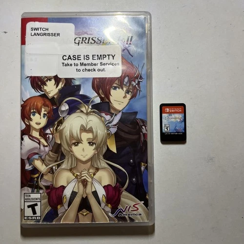 Langrisser I & II - Nintendo Switch CIB